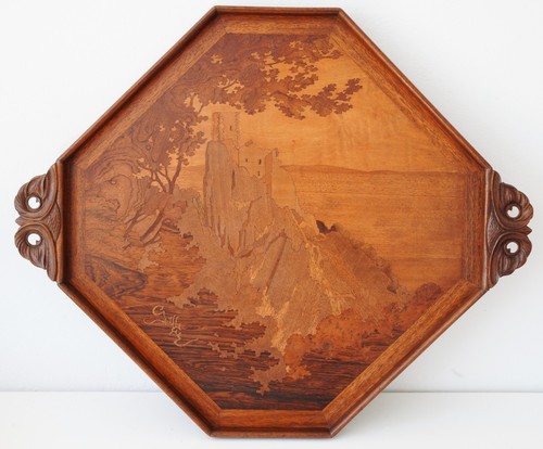 Genuine emile galle tray - emile,