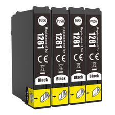 4 Black Ink Cartridge For
