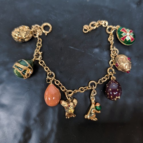 Joan rivers charm bracelet - rivers,