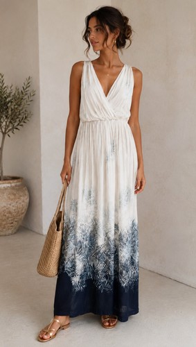 Zara cream navy - zara, sea