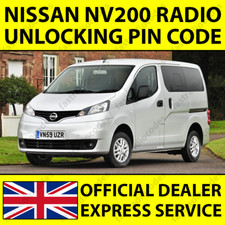 ✅NISSAN NV200 CAR RADIO NAVIGATION UNLOCKING PIN CODE DECODE FAST & RELIABLE✅