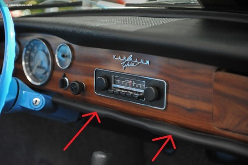 Karmann ghia new kick - kick, pad