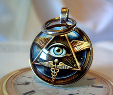 Masonic Pocket Watch Chain Fob