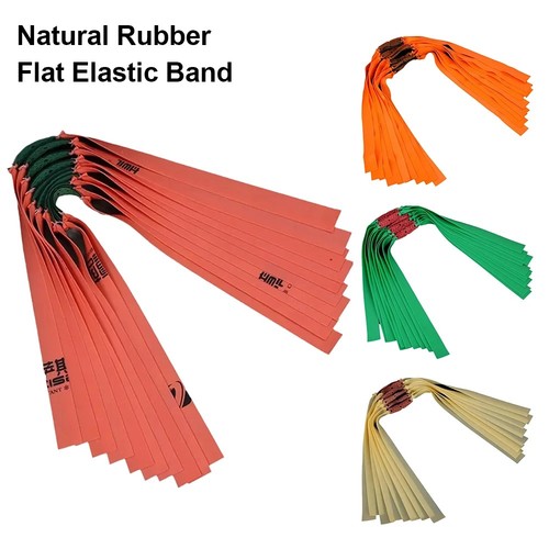 Flat rubber bands - flat, slingshot