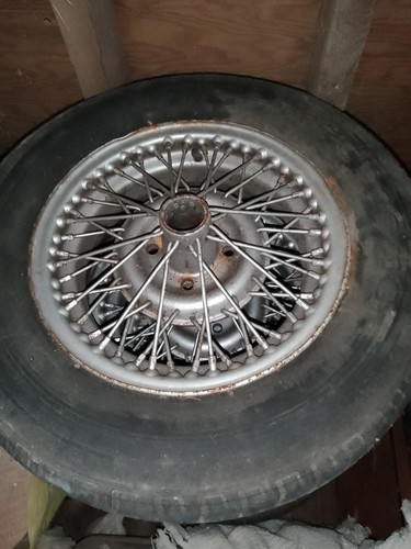 Wire wheels triumph mgb - x5,