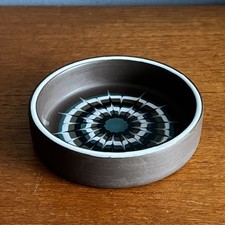 Vintage Hornsea Lancaster Vitramic Muramic Ceramic Pin Dish Brown