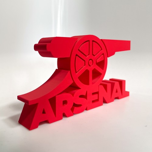 Arsenal cannon logo stand - arsenal, fc