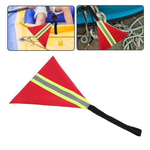 Kayak fishing visibility - kayak, flag