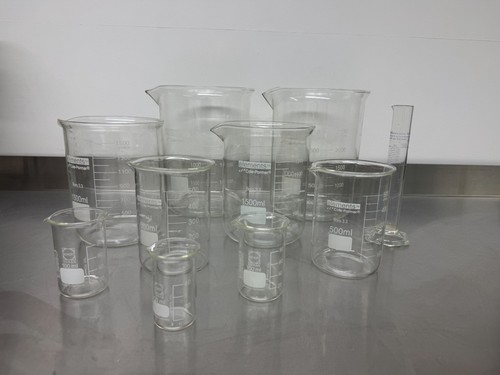Glass beaker set measuring jug - measuring,