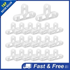 100-500Pcs 10mm T Brick Tile Spacers Brick Slips Grouting Floor Wall Tiles White