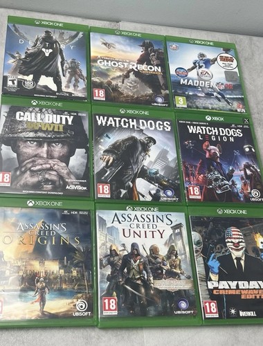 Xbox one games bundle job - games,