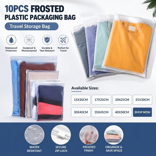 10pcs travel clothes storage - 10pcs,