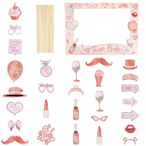 Hen party photo booth - party, props