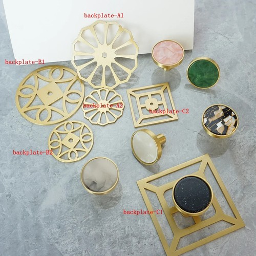 Mfys gold brass backplate for - brass,