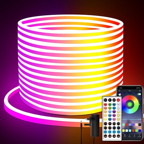 Led neon strip lights 20m - strip, rgb