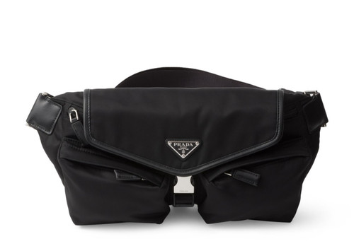 Prada small nylon calf - small, re-nylon