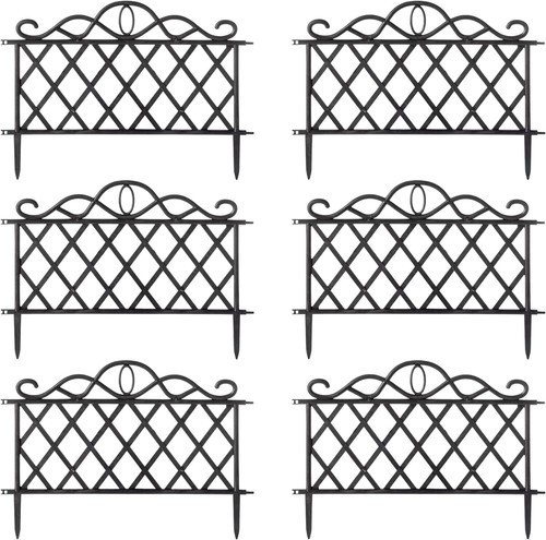Black iron effect garden - effect,