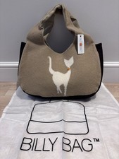 Billy Bag Knitted Caramel Cat