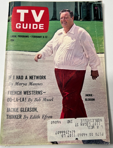 Feb 1965 guide jackie - tv,