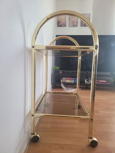 Vintage trolley bar cart - trolley,
