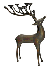 Heavy Solid Brass Stag Deer