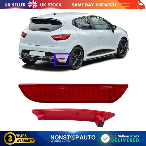 Rear bumper reflector lens - reflector,