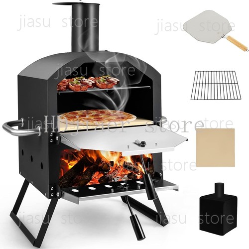 Inch wood fired pizza oven - 12,