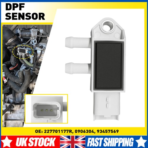 Dpf exhaust pressure - pressure, sensor