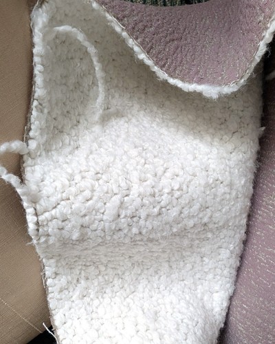 Andes ivory boucle fabric - andes,
