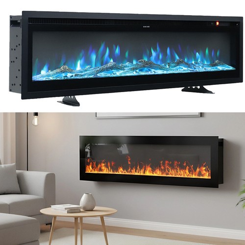 Electric led fireplace - 50",