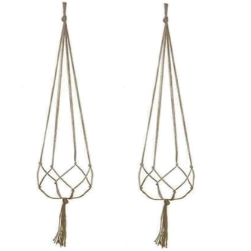 Bohemian jute macrame - jute,