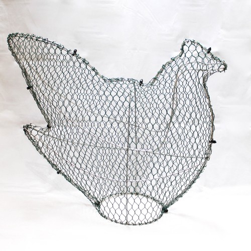 Topiary chicken hen frame - topiary, chicken/hen