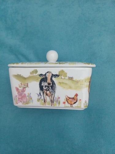 Butter dish with - butter,