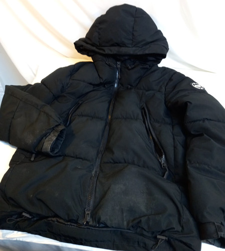 Zara black padded puffer - zara,