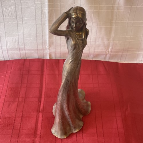 Art deco bronze style - style, lady