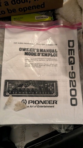 Pioneer deq 9200 digital - deq-9200,