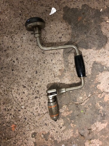 Hand drill brace stanley no - drill,