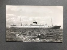 1954 Postcard Union Castle