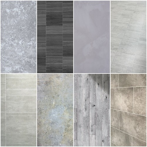 Grey panels 8mm - tile, effect