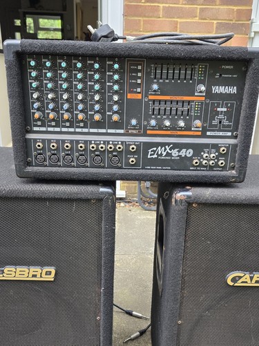 Comprising yamaha emx 640 - pa,