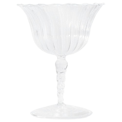 Long stem glass - candle, holder