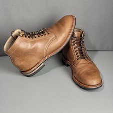 Whites Main Street-D Boots 10.5 D Tan Leather Dainite Sole Handmade USA 2021