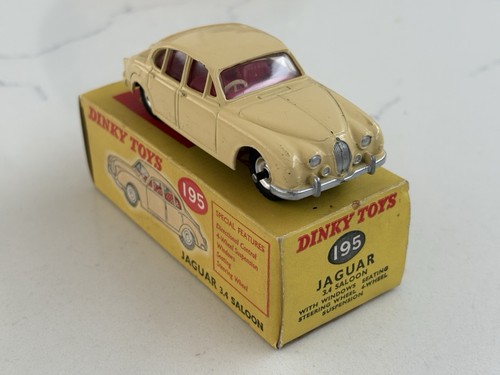 Dinky 195 jaguar litre - jaguar, 3.4