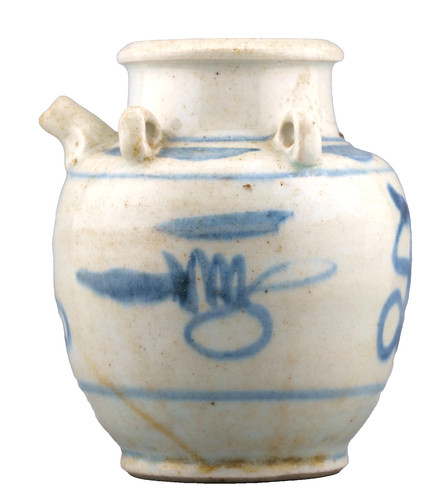 Chinese porcelain teapot - porcelain,