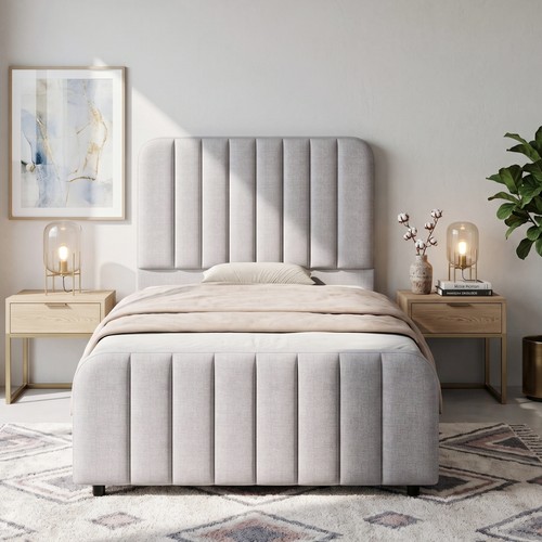 3ft single sleigh ottoman bed - single,