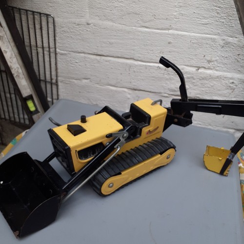 Vintage tonka excavator - vintage,
