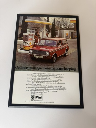 Framed classic mini clubman - classic,