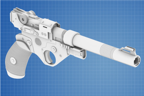 Arakyd heavy blaster star - arakyd,