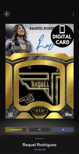 Digital topps wwe slam raquel - digital,