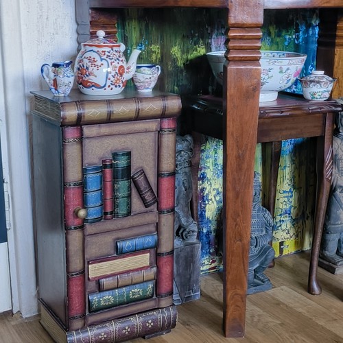 Vintage book shaped solid wood - book,